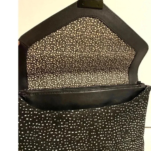 Loeffler Randall multicolors leather/ embossed crossbody handbag - Picture 4 of 10